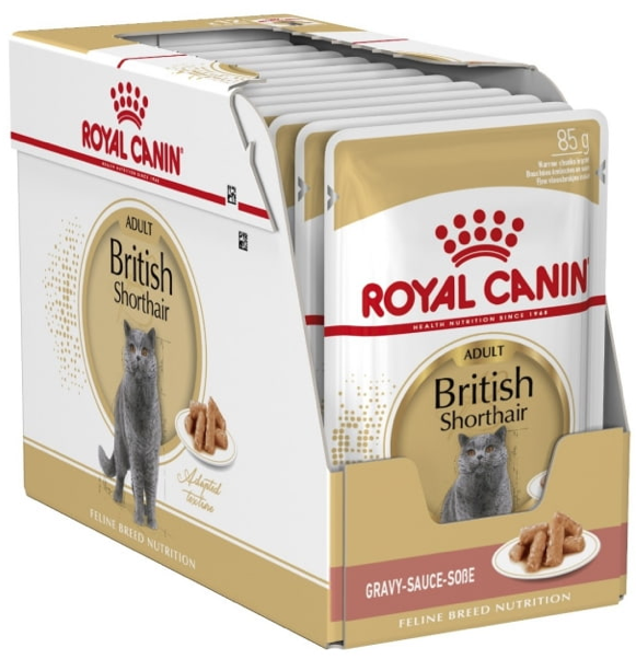 Hovedbilde British Shorthair Adult WET 12x85g.
