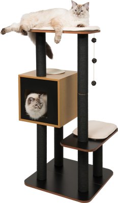Hovedbilde Vesper Cat Kloremøbel V-High svart