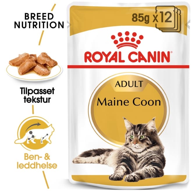 Hovedbilde Main Coon Adult WET 12x85g