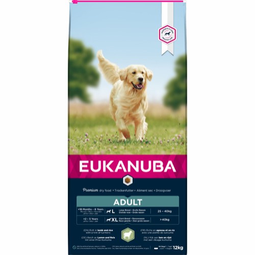 Hovedbilde Eukanuba Adult Large Breed Lam & Ris