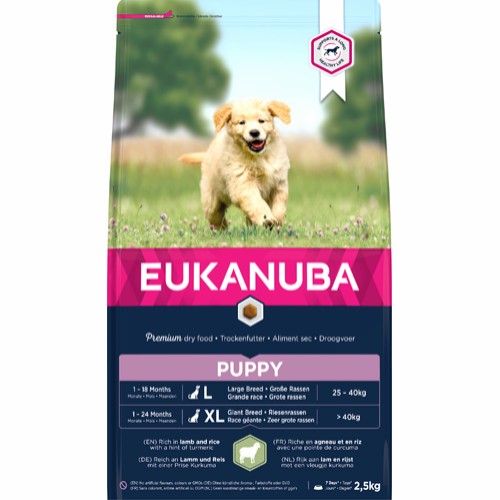 Hovedbilde Eukanuba Puppy Large Breed Lam & Ris